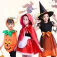 thumbnail image 4 of Disfraz de bruja de Halloween para niñas, disfraz infantil de vampiro, Caperucita Roja, princesa, disfraz para fiesta, ropa de diablo, 4 of 5