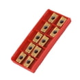 thumbnail image 2 of Hoja de carburo CNC, 10 piezas APKT1604PDER-DP BP010 Insertos CNC CNC Insertos de carburo CNC elaborados por expertos, 2 of 6