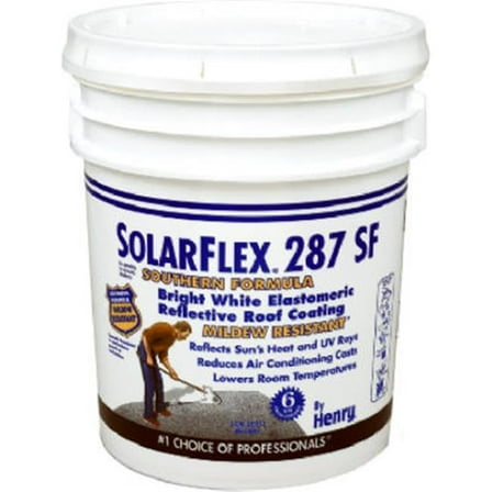 Henry HE287SF871 5 Gallon White Elastomeric Roof Coating