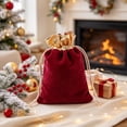 thumbnail image 4 of Velvet Drawstring Bags,Velvet Cloth Gift Bags Jewelry Pouches for Storage Wedding Party Favor Christmas by Elapind, 4 of 5