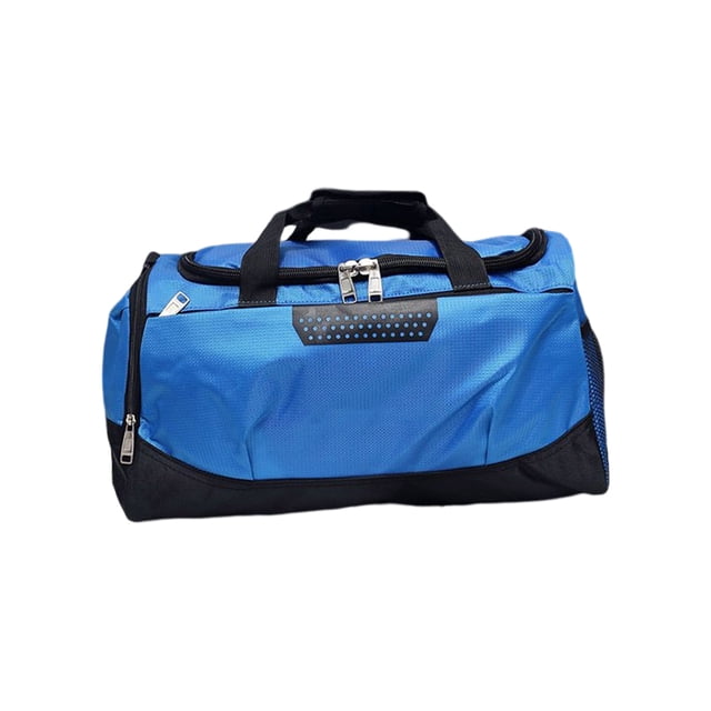 Sonducket Bolso deportivo para hombre y mujer, bolsa de almacenamiento con cierre de cremallera para zapatillas de teléfono, bolsa de mano de gran Envolturas para manijas de equipaje Azul Tipo 1 Sonducket AP014880-03