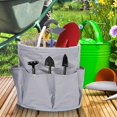 thumbnail image 3 of Cesta de tela Oxford - Organizador de almacenamiento de cubo impermeable - Cestas de almacenamiento redondas para guardar herramientas de jardinería Herramientas eléctricas Otras herramientas de mant, 3 of 5