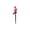 A, variant on Aurellen Solar Christmas Lights Red Bird — Cardinal garden stake for holiday yard and patio display, waterproof outdoor seasonal decoration