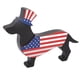 thumbnail image 5 of Figura del Día de la Independencia para decoración del hogar y la oficina Estatua de perro patriótico de madera, 5 of 8