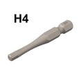 thumbnail image 3 of 1Pc 50Mm Hex Screwdriver Bit Magnetic Hex Shanks Screw Driver Bit H1.5 H3 H4 H5 H6 Electric Screwdrivers Hand Tools Use H4 Fangkenuo, 3 of 9