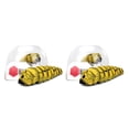thumbnail image 2 of Vogacara 1 juego RC Tricky Toys Simulación de oruga Padre-hijo Modelo de gusano falso para el hogar Escuela Kindergarten Regalos de cumpleaños Amarillo Type1 NO1 Vogacara CBP202880, 2 of 5