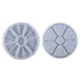 thumbnail image 3 of Milue DIY Mold Tray Coaster Resin Mold Nut Snacks Tray Organizer Dish Silicone Mold, 3 of 10