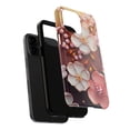 thumbnail image 3 of iPhone Tough Case - Flowers Floral Popping 3D Soft Pink White Plum Gold, 3 of 6