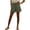 Army Green, variant on Women's Linen Lace Crochet Shorts Elastic Waist Drawstring Casual Summer Boho Vacation Beach Shorts