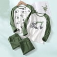 thumbnail image 3 of Pijamas de Navidad para niños, ropa interior de algodón cálido, conjuntos de pijamas de dibujos animados para niños y niñas, Invierno, 3 of 4