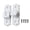 White, variant on Multipurpose Sliding Swing Bolt Lock Compact Not Pry Security Latches Quick Fixing for door gate & Storage Cabinets