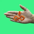 thumbnail image 3 of Simplicity Harry Potter Glasses and Bolt Iron-on Applique Embroidered Patch, Orange, 1 Each, 3 of 3