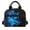 Blue Flame Wolf Print, variant on HUIACONG Space Pattern Design Lunch Cooler Bag for Students, Aluminum Firm Zipper Insulated Lunch Box for Travel Outdoor