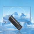 thumbnail image 2 of 2X XS97 S3 Smart Set Top Box H313 Internet HDTV 4K HDR TV Receptor 2.4G 5.8G Wireless WiFi Android 10 Media Player, 2 of 5