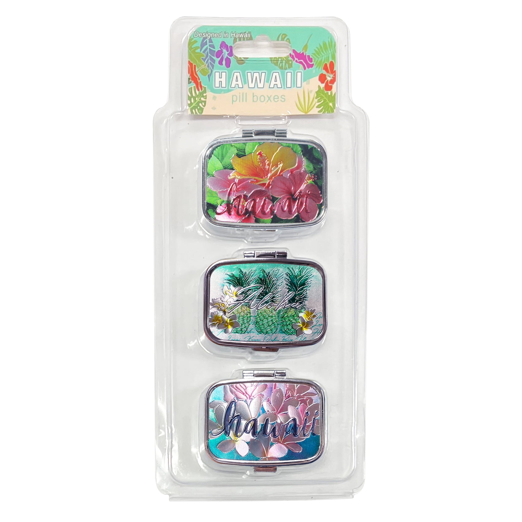 Island Reflections Travel Pill Box 3ct