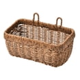 thumbnail image 4 of Mornei Decorative Storage Basket Plastic Wall Mount Organizer Versatile Storage Bin for L, 4 of 8