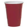 Solo® Plastic Party Cups, 16 Oz, Red, Box Of 50 Cups