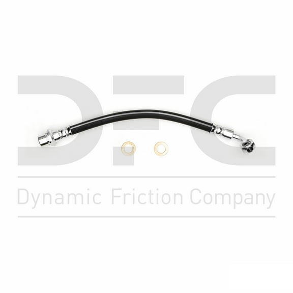 Rear Lower Left Dynamic Friction Company Brake Line Hose 350-76191 For 2001-2007 Toyota Sequoia