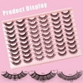 thumbnail image 2 of DIY Lash Extension Kit 30 Pairs of  Curl False Eyelashes with DD Curvature Simulating Nature, 2 of 13