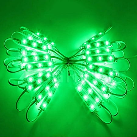 

LED Module Lights Super Bright 3 LED Module 5050 SMD Waterproof Decorative Light Kits for Letter Advertising Signs (80PCS-240LED-40FT)