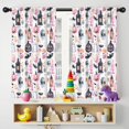 thumbnail image 5 of Blackout Kids Curtains,Pastel Halloween Pattern Childrens Insulated Curtains Set Of 2,Bedroom Essentials,Toddler Room Decor 42"x54", 5 of 5