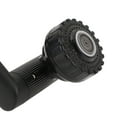 thumbnail image 3 of M Buder Grifo Universal Multifuncional de Acero Inoxidable Brazo Robótico Giratorio 360 Grados Agua Fría y Caliente para Lavabo de Baño Negro con Tubo 25.4 cm / 10 inches, 3 of 9