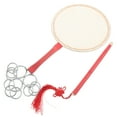 thumbnail image 6 of Dayesque 20cm White Hand Drum Portable Chinese Cultural Drum for Dance, Traditional Festivals, Artistic Expression with Excellent Sound, 6 of 8