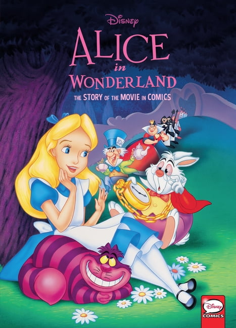 Disney Alice in Wonderland: The Story of the Movie in Comics (Hardcover ...