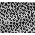 thumbnail image 5 of oneOone Cotton Jersey Black Fabric Valentine Heart Quilting Supplies Print Sewing Fabric By The Yard 58 Inch Wide, 5 of 5