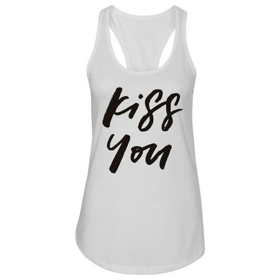 Kiss You. Tank Women -Image by Shutterstock, Female Large