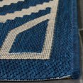 thumbnail image 3 of Safavieh Courtyard Navy Indoor Outdoor Rug - 6'7" x 9'6", 3 of 5