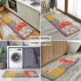 thumbnail image 6 of Pioneer Flower Floral Print Pattern Kitchen Rug Mat,Kitchen Runner Rugs Non Skid Washable,Decorative Kitchen Floor Mats for Kitchen,Sink,Laundry,17"x47.2", 6 of 7