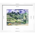 thumbnail image 3 of Thatched Cottages at Cordeville, AuversSurOise, c1890, Scenic Framed Art Print Wall Art by Vincent van Gogh Sold by Art.Com, 3 of 6