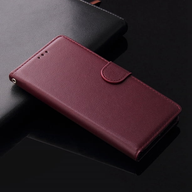 Funda de cuero tipo billetera para Xiaomi Redmi 10A 10C 9A 9C 9T Note 12 4G 11 Pro 11S 10 Pro 9 8 7 Poco X5 Pro C40 X3 Pro 11T 12 Lite 12T Tan Jianjun unisex