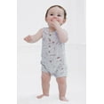 thumbnail image 2 of Harry Potter Hedwig Owl Henley Sleeveless Romper Newborn to Infant, 2 of 5