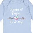 thumbnail image 4 of Inktastic Nana and Papa Love Me Heart Grandchild Boys or Girls Long Sleeve Baby Bodysuit, 4 of 5