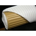 thumbnail image 7 of Pleated Marine Vinyl Upholstery Fabric  Very Dark Tan 54" Wide By 5 Yards Boat Auto, 7 of 7