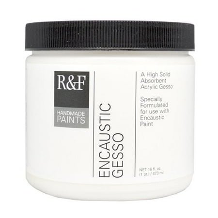 R&F HANDMADE PAINTS 813 R&F ENCAUSTIC GESSO R&F ENCAUSTIC GESSO 16OZ