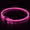 Pink, variant on LED Dog Collar   USB Rechargeable Light Up Dog Collar Glow in The Dark,
