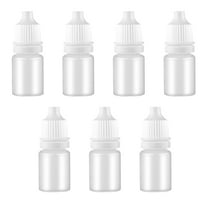 LEDMOMO Eye Dropper Bottle 10Pcs Plastic Squeeze Top Transparent Portable Leak-Proof