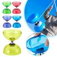 thumbnail image 4 of Daily Mix Store Diabolo Chinese Set Portable Large Triple Bearing with Stick, String & Net Bag, Soft Rubber Diabolo for Kids, Adults & Elderly, 4 of 9