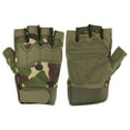thumbnail image 1 of Guantes sin dedos para hombres Uxcell, guantes de medio dedo, guantes transpirables para entrenamiento, camuflaje, 1 par, XL, 1 of 6