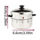 thumbnail image 3 of 1pc, Silvery 60 Minutes Mechanical Timer, Kitchen Countdown Reminder Student Time Manager, Kitchen Gadgets, Kitchen Supplies, Kitchen Tools, Kitchen Stuff, Kitchen Utensils, 3 of 4