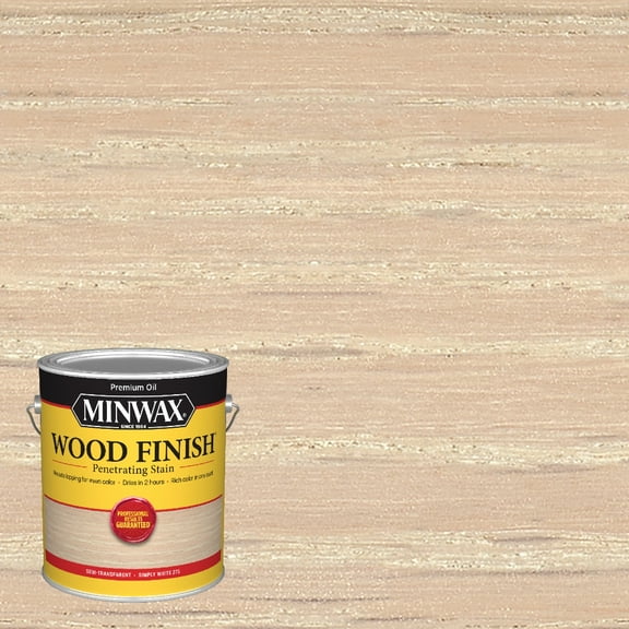 Minwax Wood Finish, Simply White, 1 Gallon