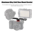 thumbnail image 2 of Aluminum Triple Cold Shoe Mount Plate Bracket for Camera Microphone LED Light Mounting, 2 of 5