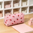 thumbnail image 6 of Beforeyayn Strawberry INS Style Pencil Bag, Adorable strawberry pencil case with large capacity, ideal for teen girls, school backpacks, and organized desk supplies., 6 of 6