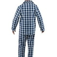thumbnail image 4 of Bill Baileys Sleepwear Men's Broadcloth Woven Pajama Set (2X-Large, Black White Shaded), 4 of 4