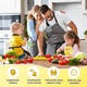 thumbnail image 3 of 33 Juego De Cuchillos Seguros Para Cocinar Para Niños Xtellar amarillo, 3 of 4