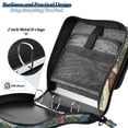 thumbnail image 4 of FORMRS Zipper Binder with Shoulder Strap 2-inch Ring 500 Sheet Capacity File Bag, Retro Pine Tree, 4 of 5