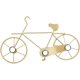 thumbnail image 1 of Gancho para abrigos de bicicleta, bonitos ganchos de pared para abrigos, bolsos, toallas, llaves para baño, entrada, sala de estar, regalo decorativo (dorado), 1 of 5